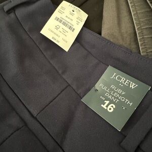 **NWT** J Crew Navy dress pants